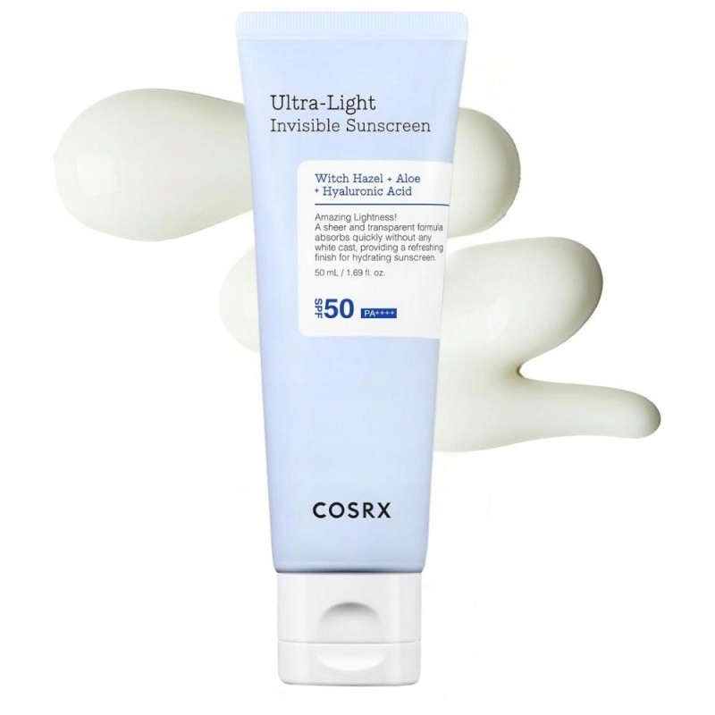Cosrx Ultra Light Invisible Sunscreen SPF50 Lekki Krem
