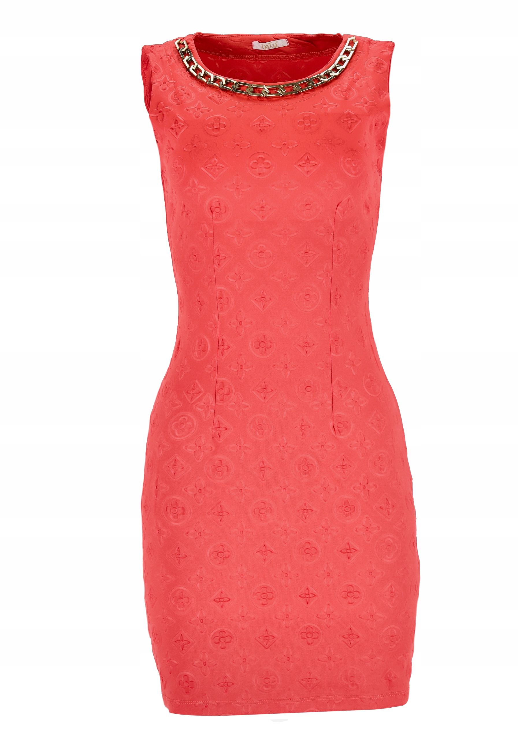 Šaty Elegantní, Ženské, Přiléhavé, Bez Rukávů, Se Vzory