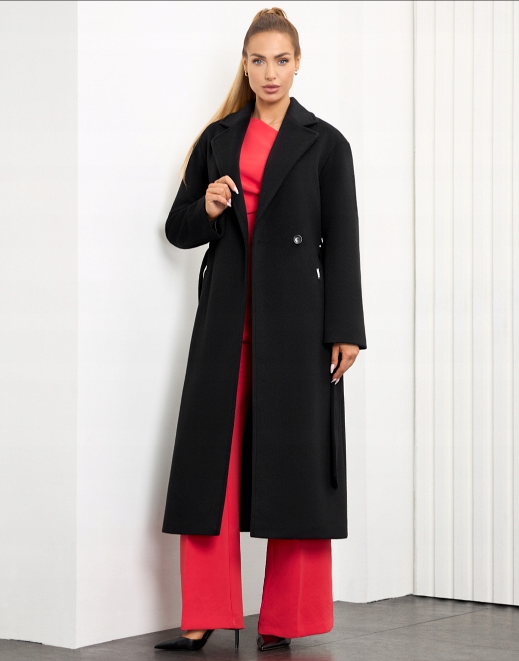 Zartex kabát podzim zima alpaka dámský Dakota černý AW25 vel. M