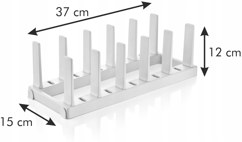 TESCOMA STOJAK ORGANIZER UCHWYT NA PATELNIE GARNKI Długość 37 cm