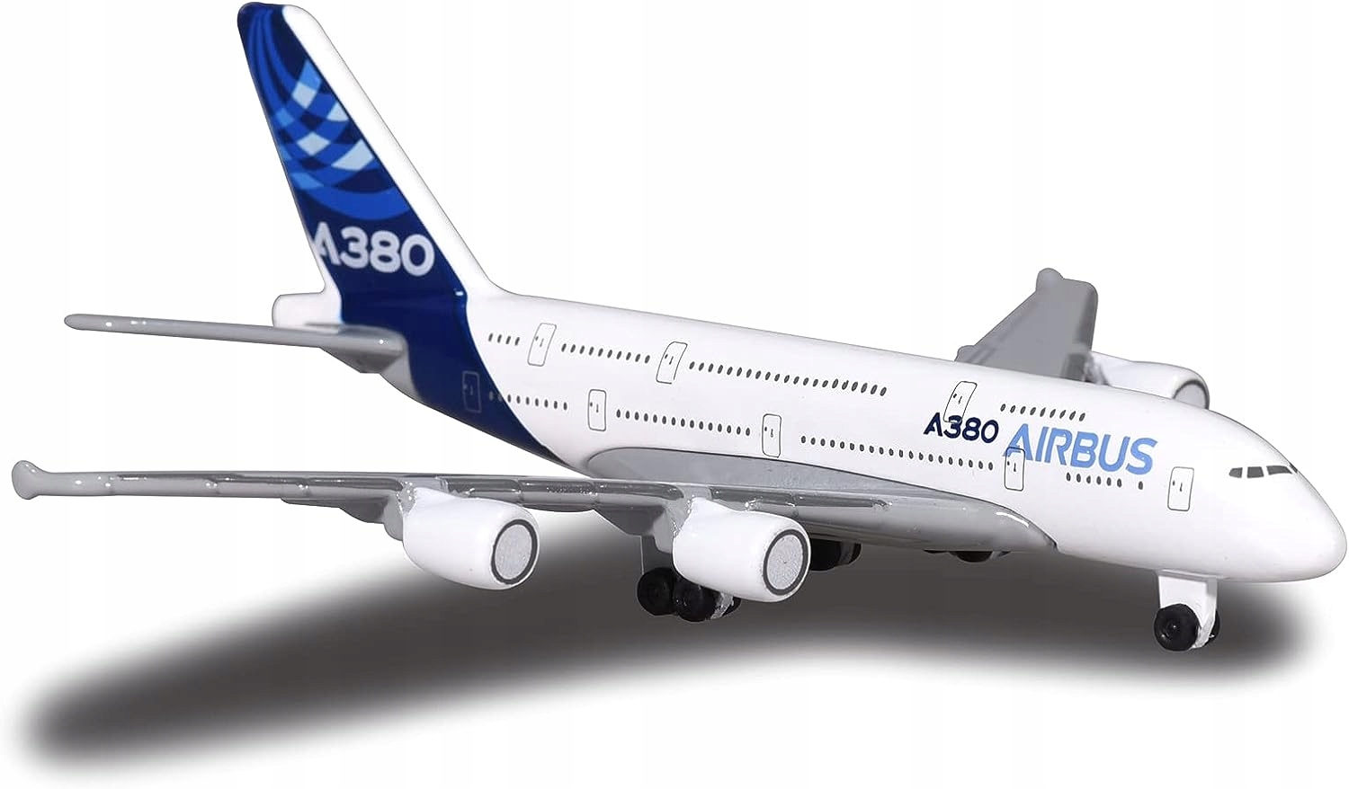 MAJORETTE SAMOLOTY AIRBUS A380-800 NOWY METALOWY MODEL
