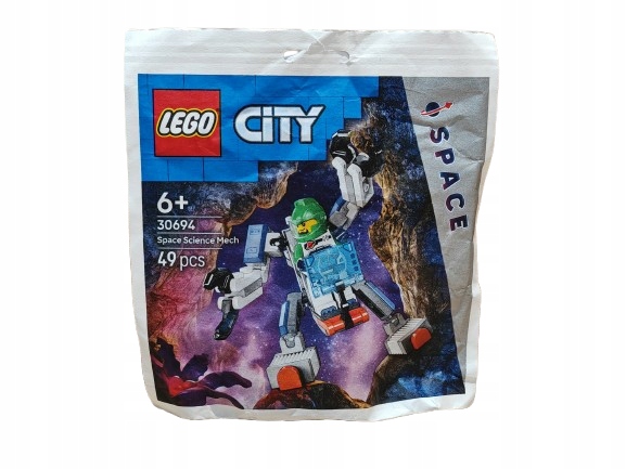 Lego City 30694 Kosmiczny mech naukowy