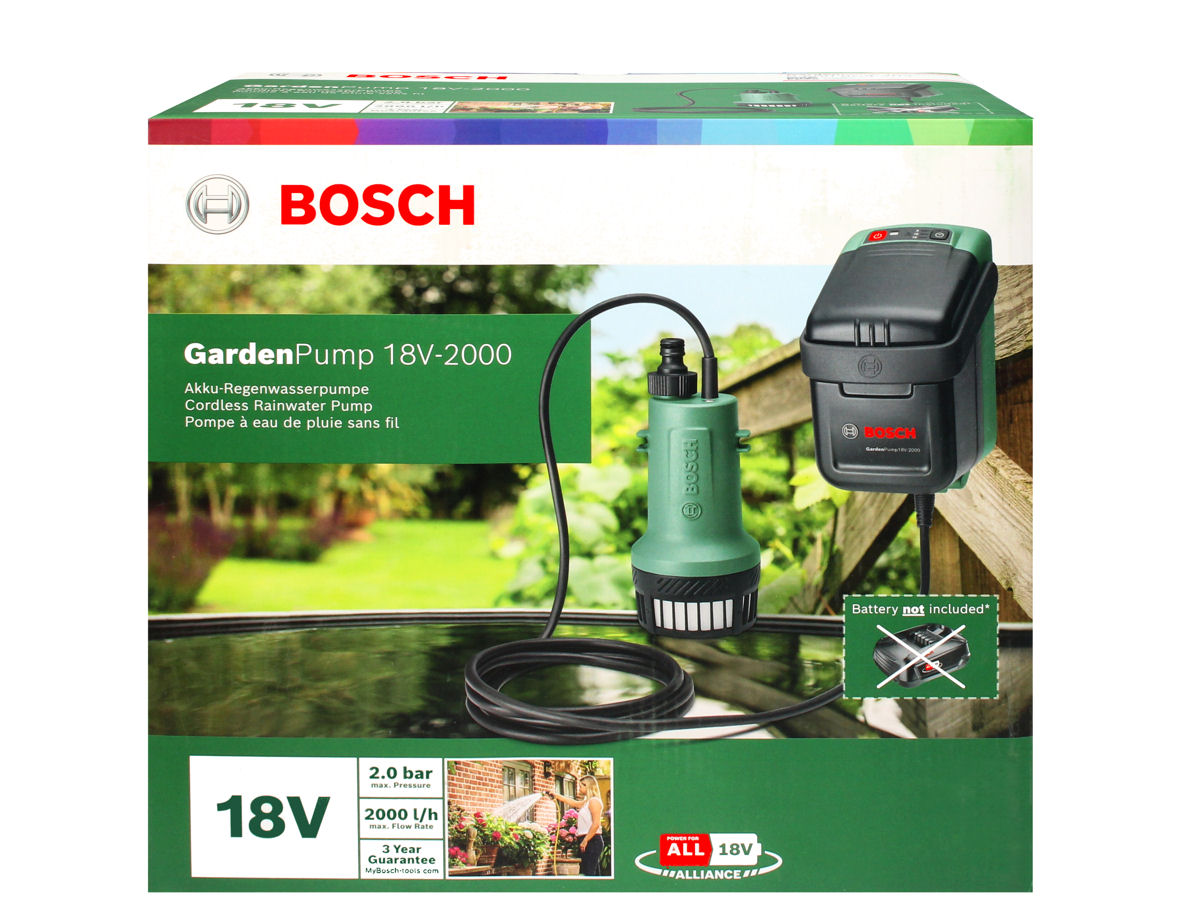 POMPA DO WODY GARDENPUMP 18 BOSCH KORPUS BODY (06008C4201) • Cena, Opinie •  Pompy i hydrofory 9917366060 • Allegro