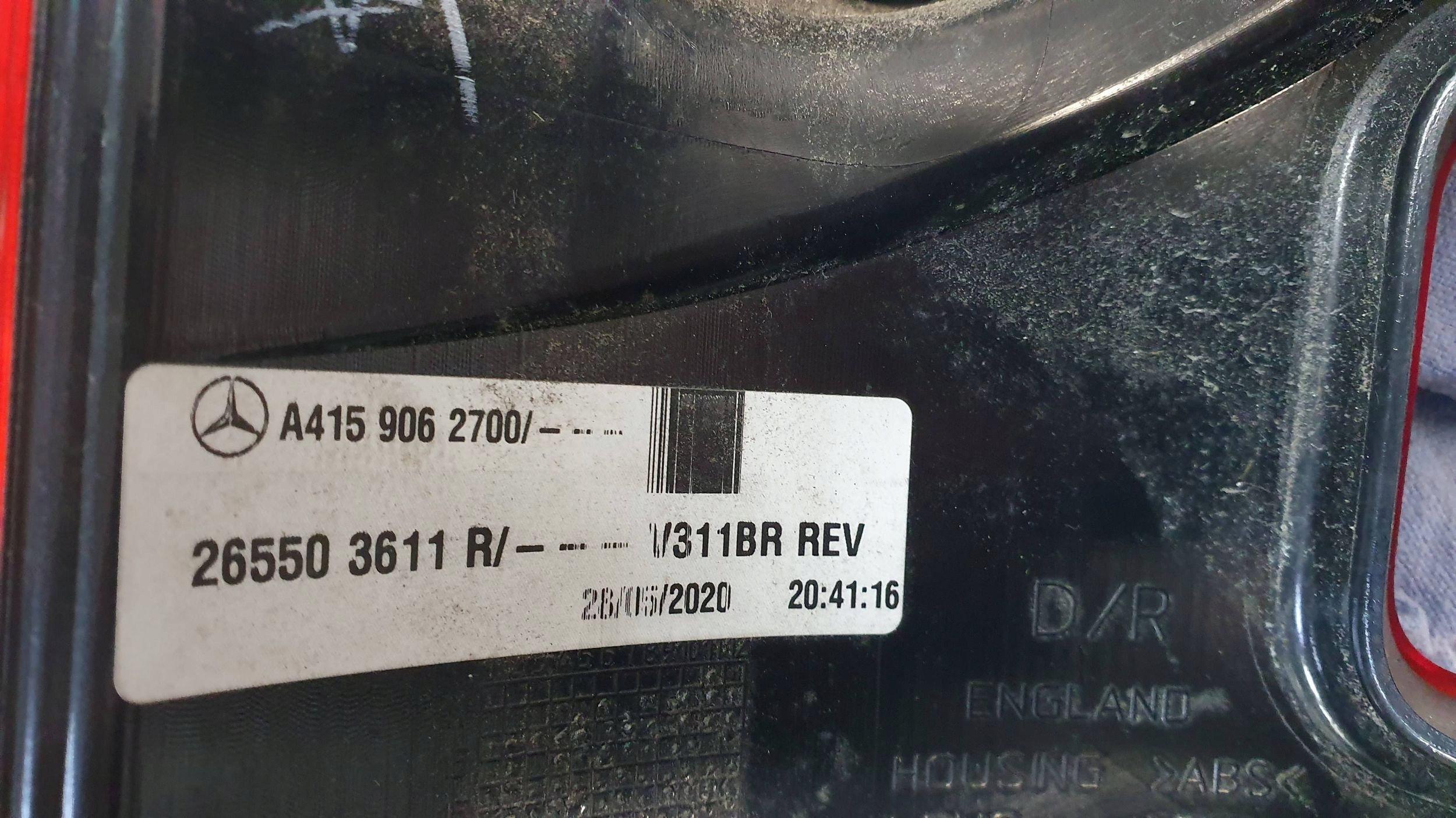 light rear part right MERCEDES CITAN A4159062700 12