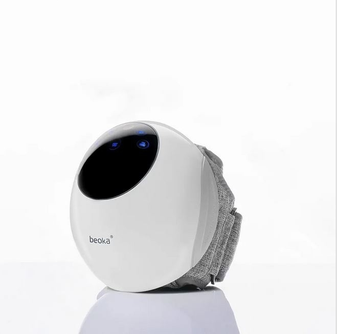 Masażer do kolan Beoka rozgrzewający bezprzewodowy wibrujący kompresyjny