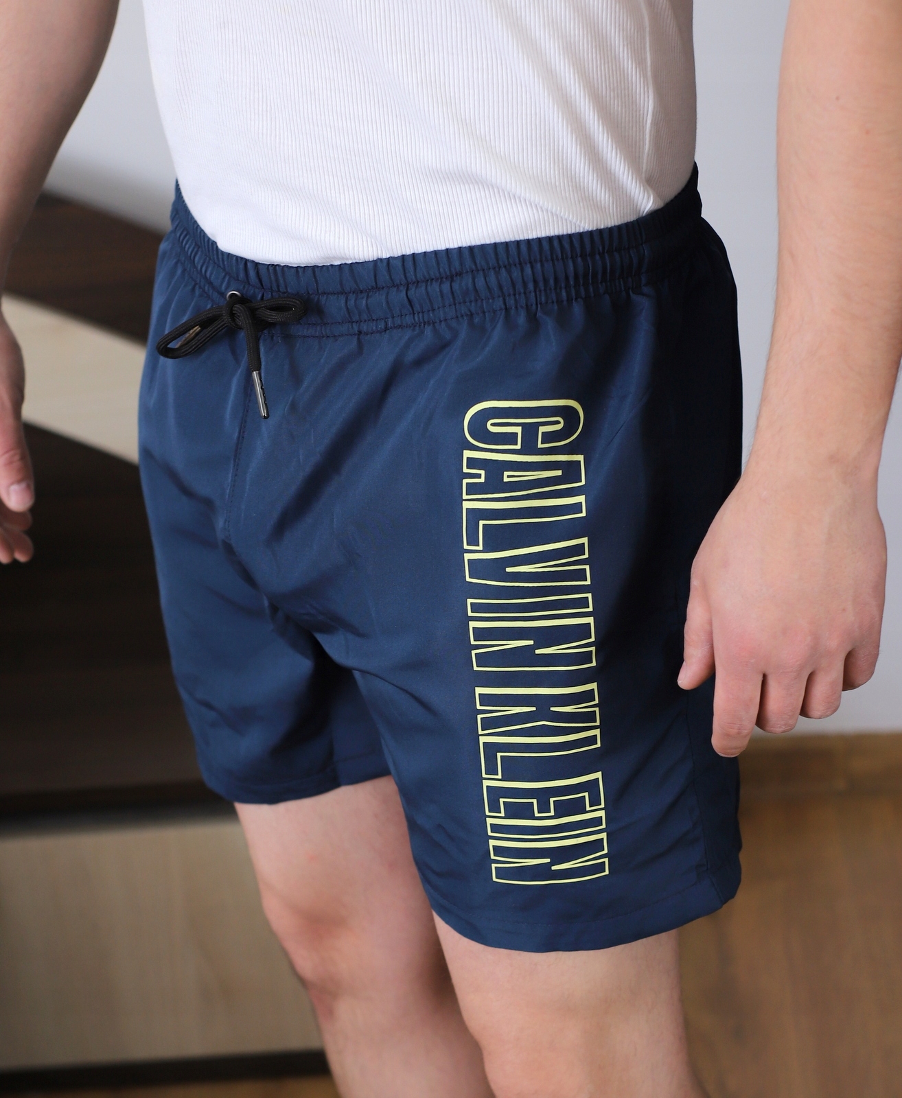 Calvin Klein spodenki kąpielówki granatowe S ORG Marka Calvin Klein