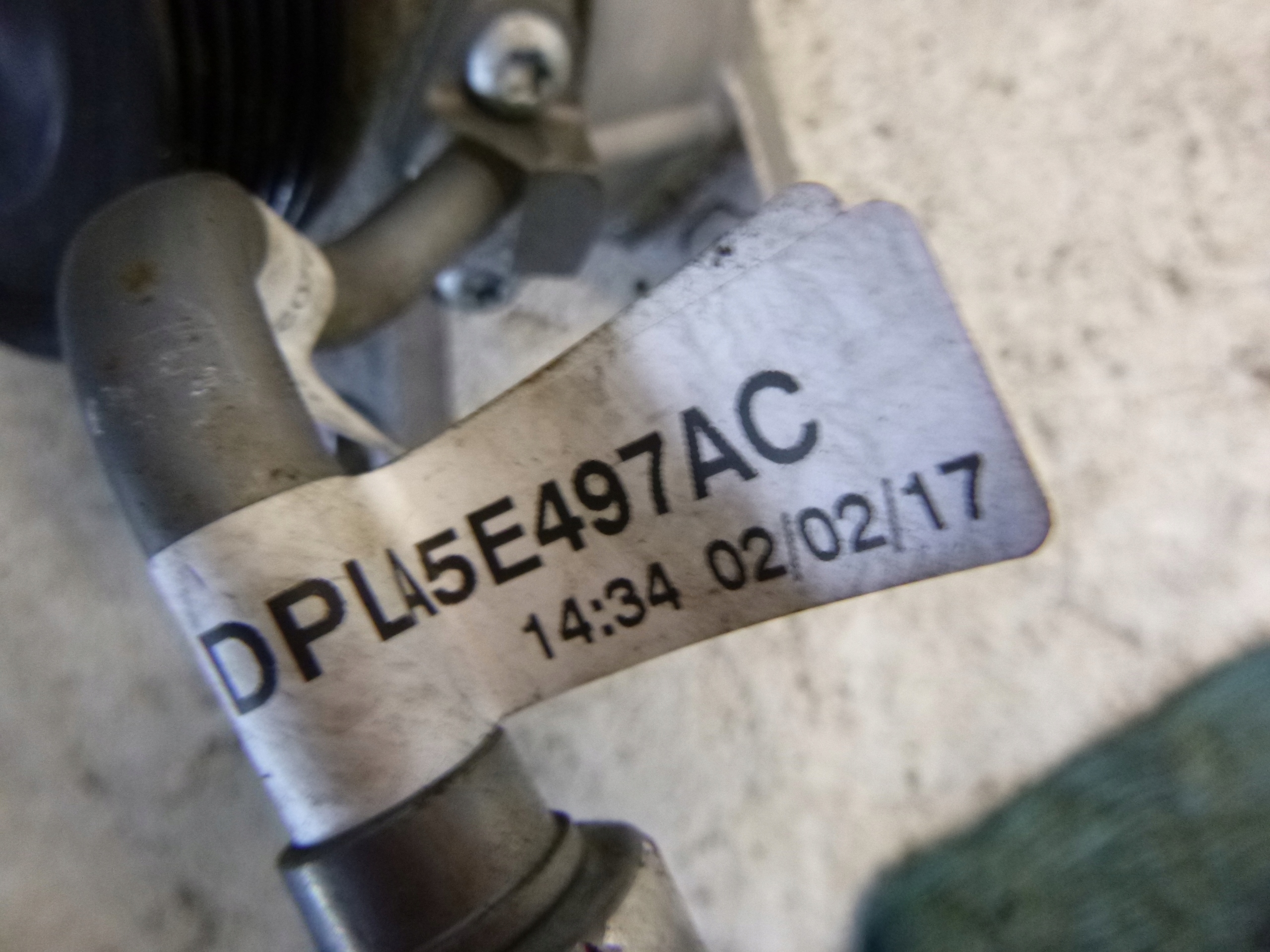 RANGE ROVER SPORT L494 3.0 D pump springing ACE