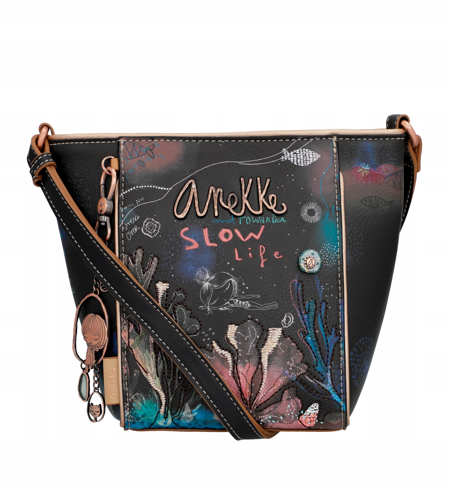 

Anekke Mediterranean Coral - torebka listonoszka