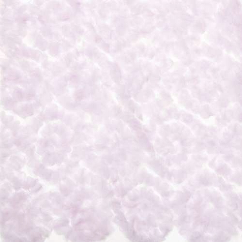 měkký velmi světle fialový tyl s našitými květy z tylu