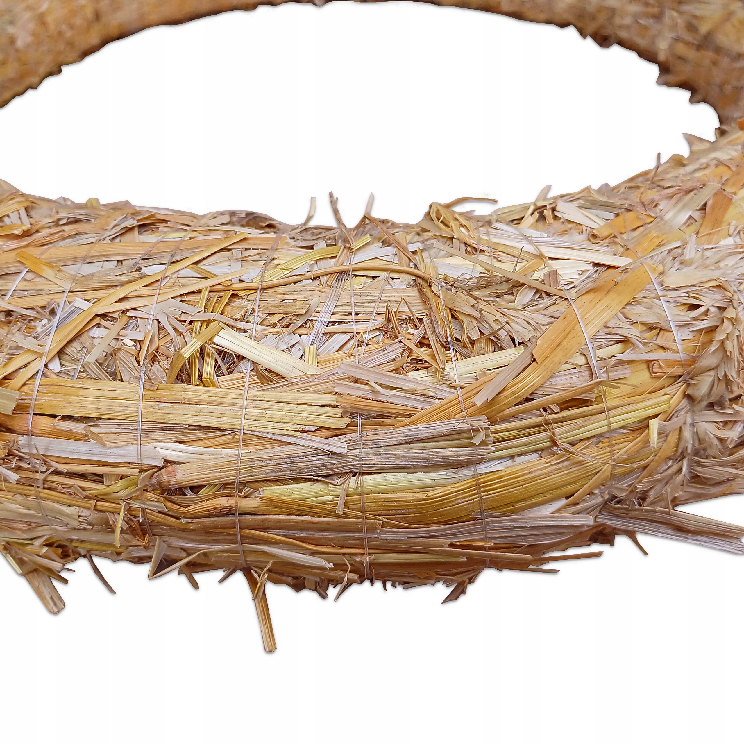 SZALMAKOSZORÚ natúr SZALMA ALAPOZÓ KOSZORÚ ALAP 40 cm Gyártó kódja W0006