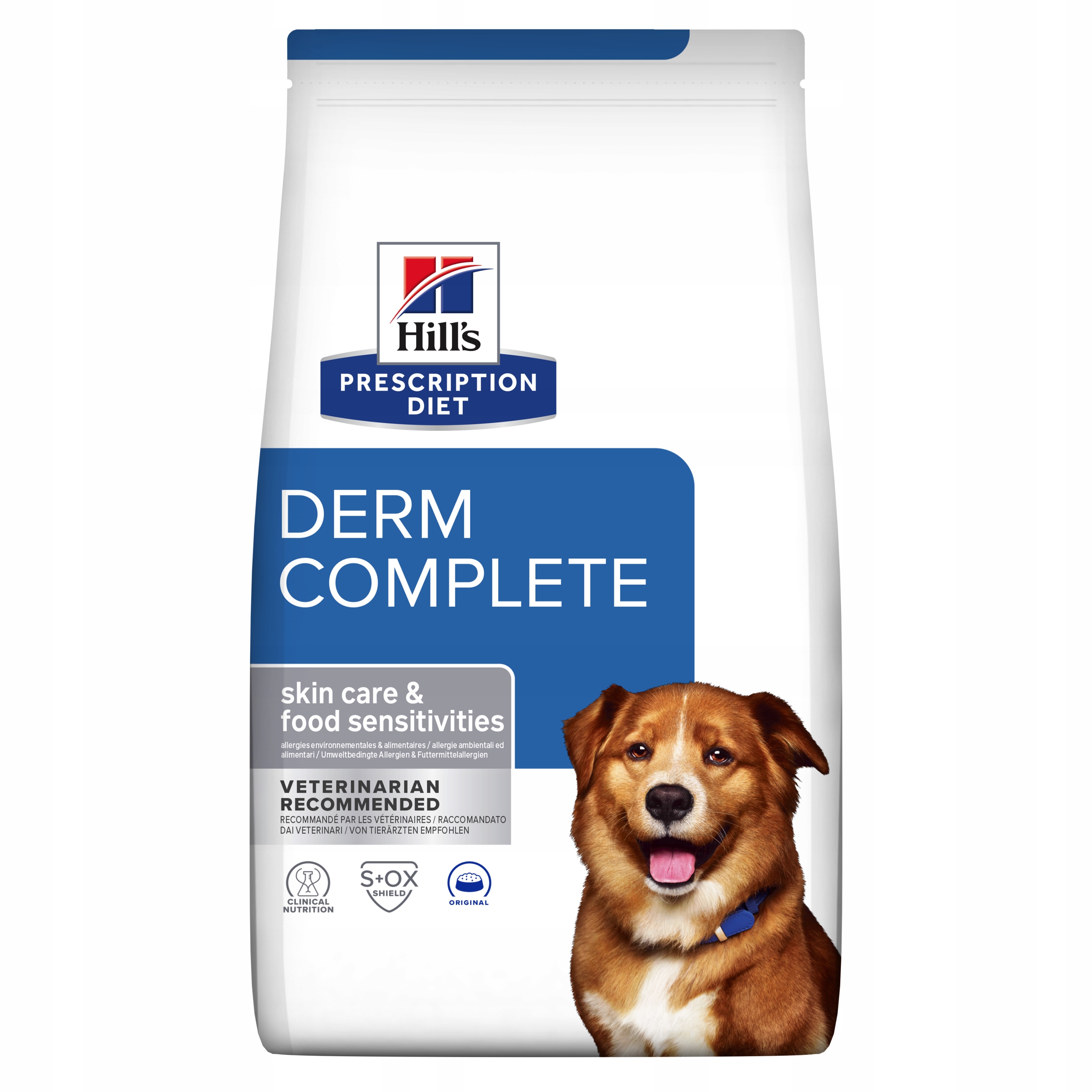 Hill's Pd derm complete, péče o kůži a citlivost na potraviny, originál, pro...