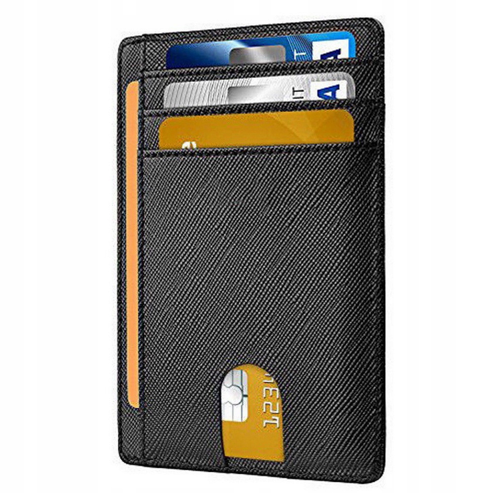 

Portfel Rfid Slim cienki etui na karty dokumenty