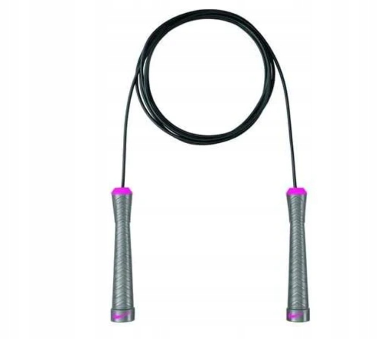 Nike Skakanka Fundamental Speed Rope Gray