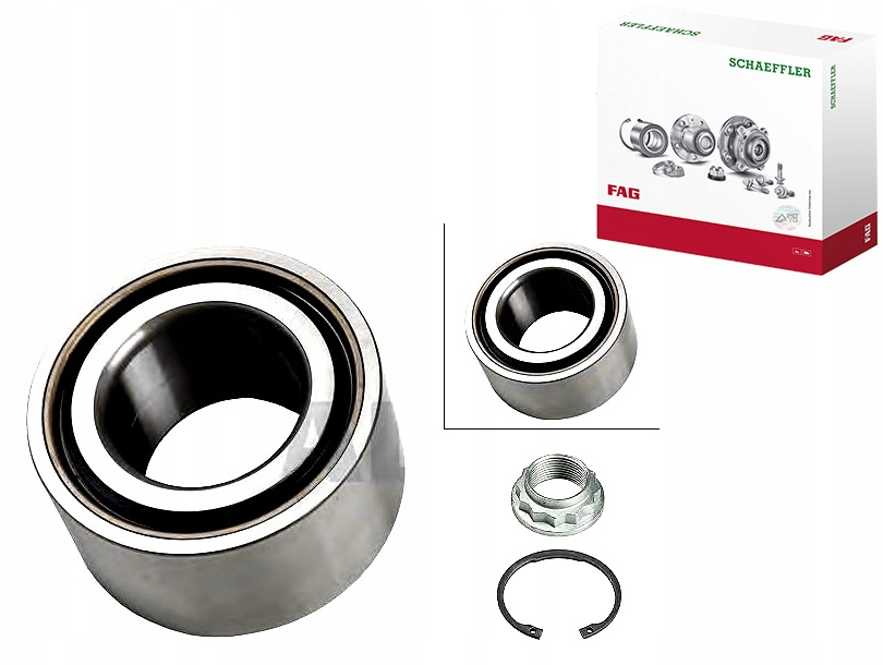 Ložisko Kola Bmw Zadní E36 Bez Abs Fag