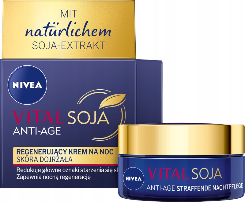 

Nivea Vital Soja Anti-Age Krem regenerujący na noc