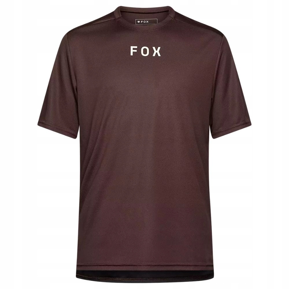 Koszulka Rowerowa Short Sleeve Fox Ranger Wordmark Jersey Cocoa L