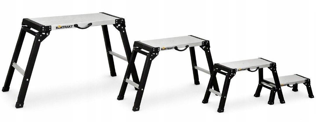 plošina z hliníku 90x30 pro schody, nastavitelná výška Kontrakt