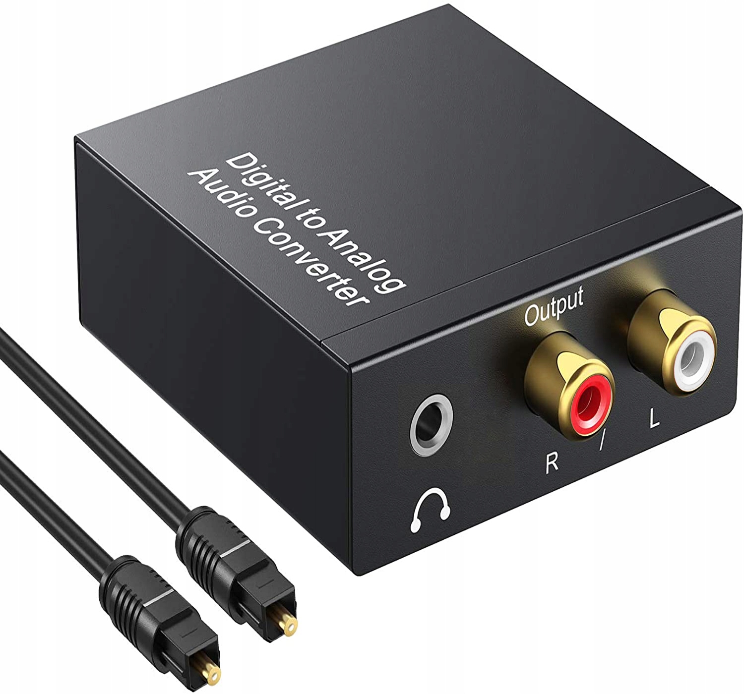 

Optyczny Konwerter Coaxial Toslink Rca 2x Cinch