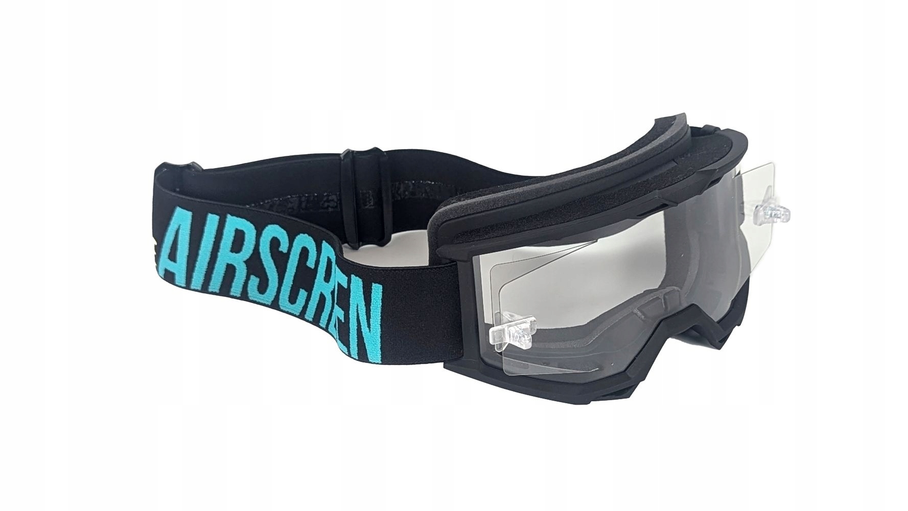 Gogle motocyklowe AirScreen Lite 02 Ex otwierany wizjer