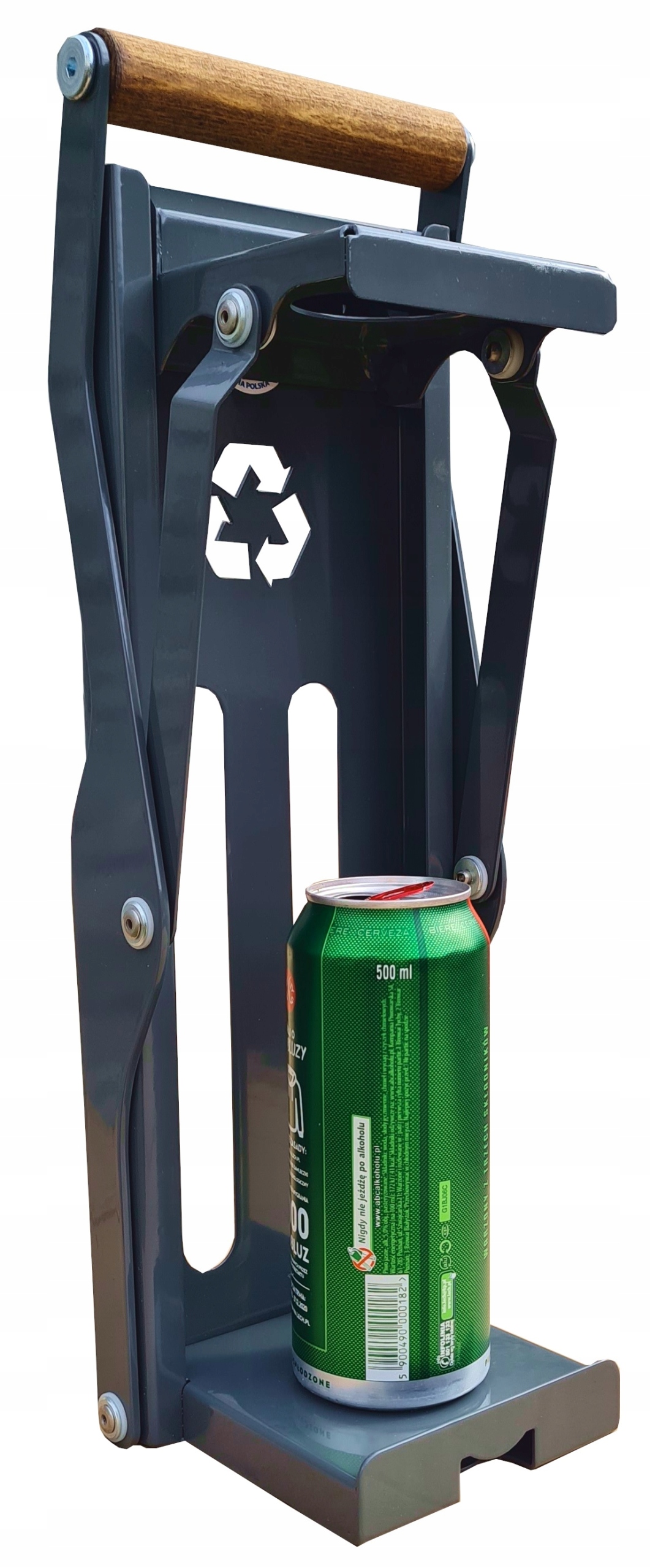 

Duża Zgniatarka Do Butelek Puszek Kartonów Prasa