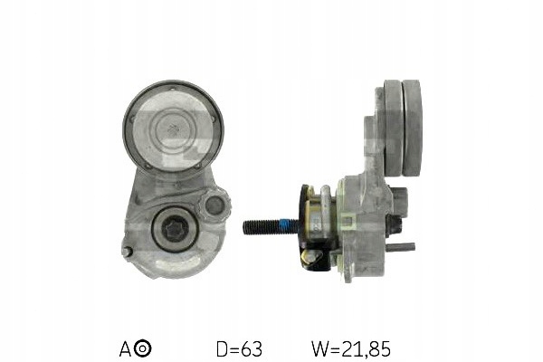 Skf Napínák Drážkového Řemene Opel 1,6/1,8 02- Asistent řidiče #28
