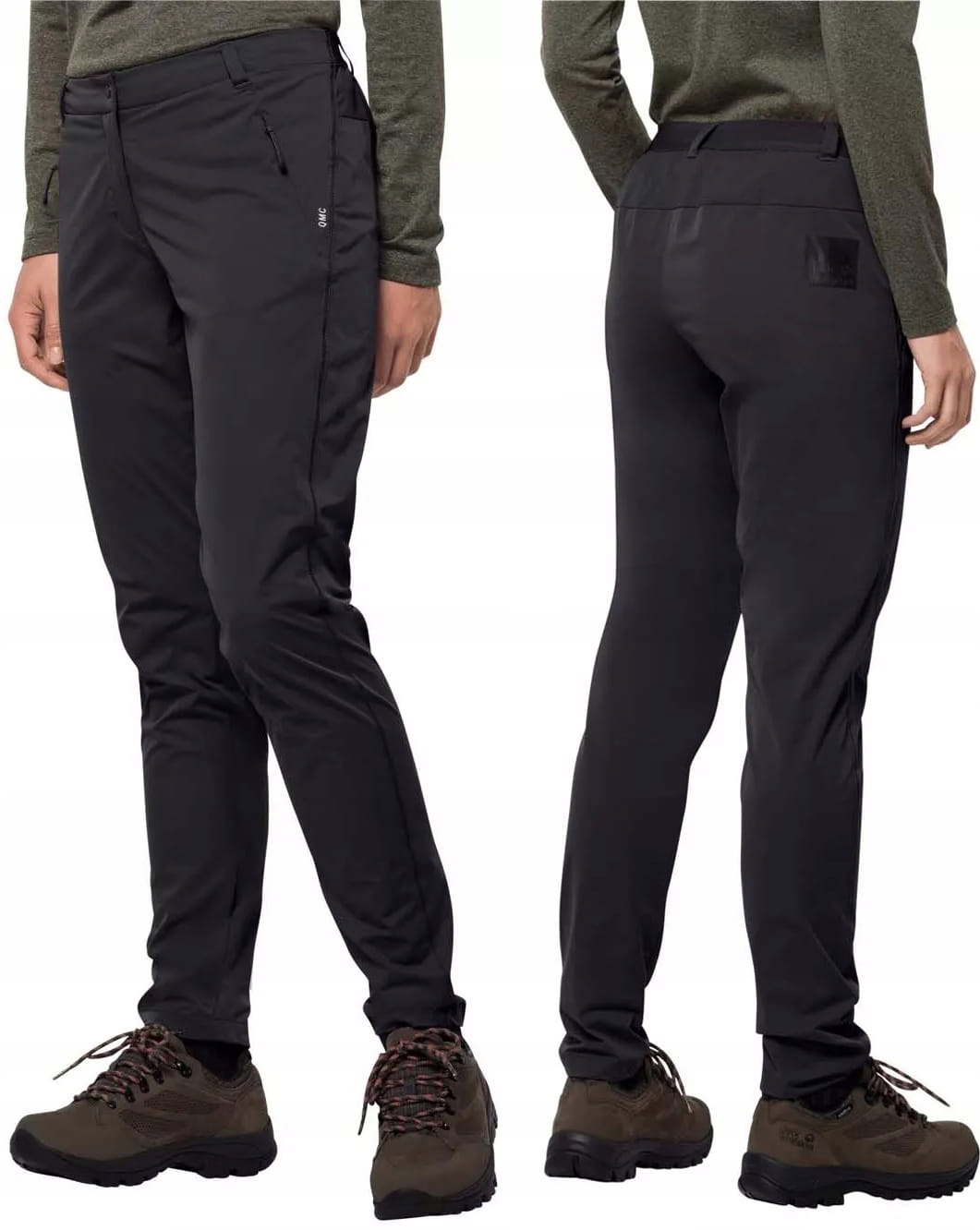 Jack Wolfskin Tasman Pant Spodnie Trekkingowe Turystyczne Damskie Termo L