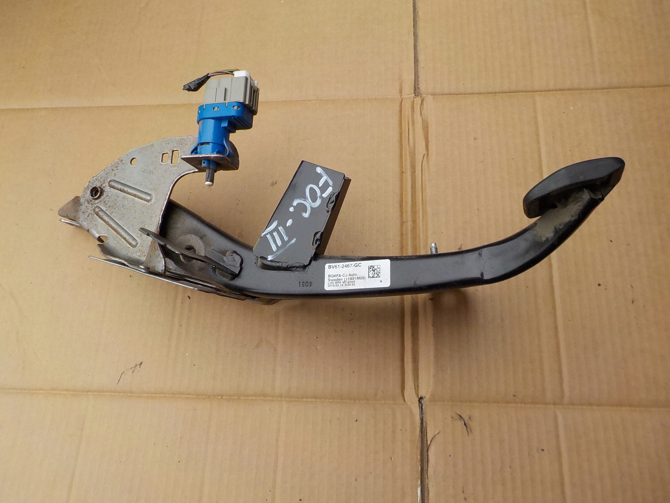 pedal Bremse ford focus mk3 BV61-2467-GC