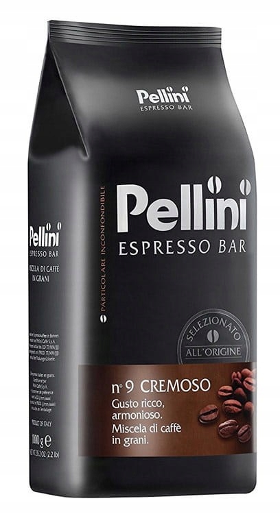 Levně Káva Pellini Espresso Bar Cremoso 1 kg, Zrnková, Pellini