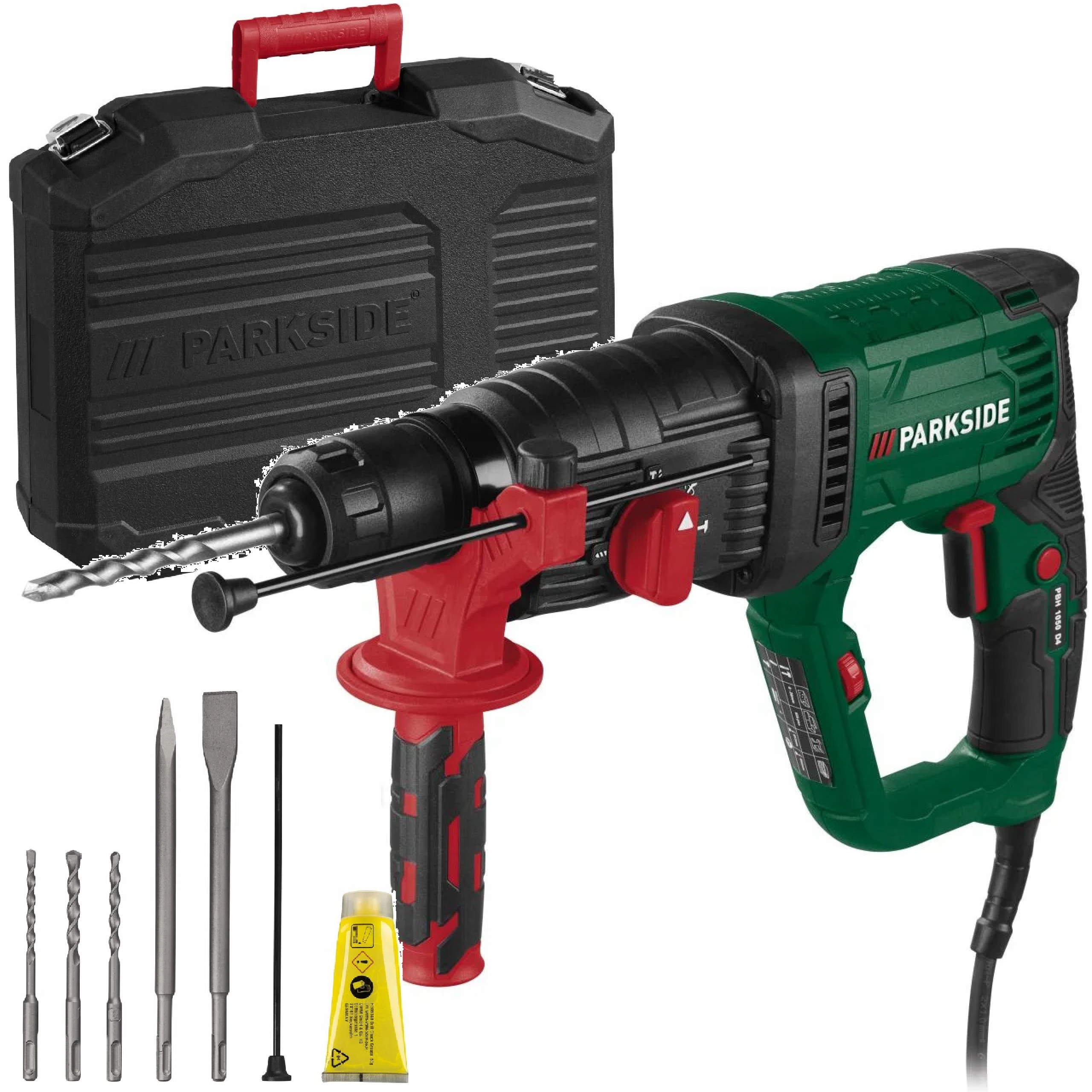 Parkside vrtací kladivo SDS-Plus Pbh 1050W 3J Síťové Výkonné