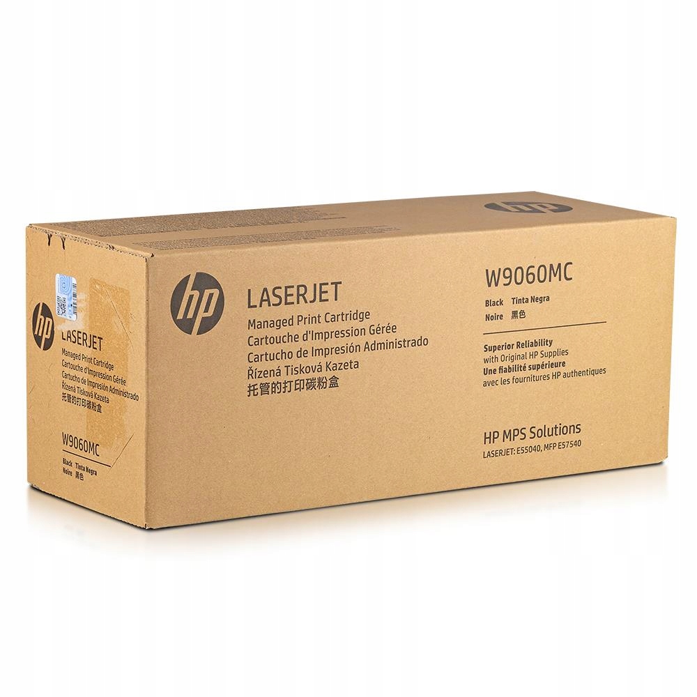 Toner Hp W9060MC Czarny Black do Hp E55040 E57540 Nieużywany