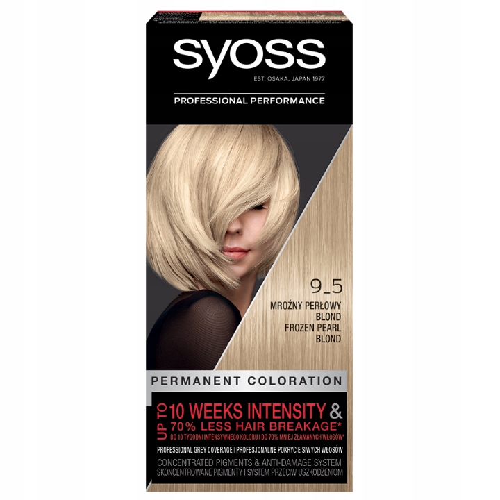 

Syoss Farba do włosów 9-5 Mroźny Perłowy Blond
