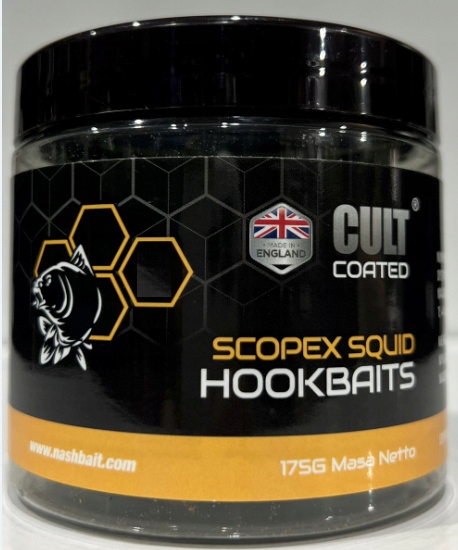Kulki Nash Scopex Squid Cult Coated Hookbaits 24mm