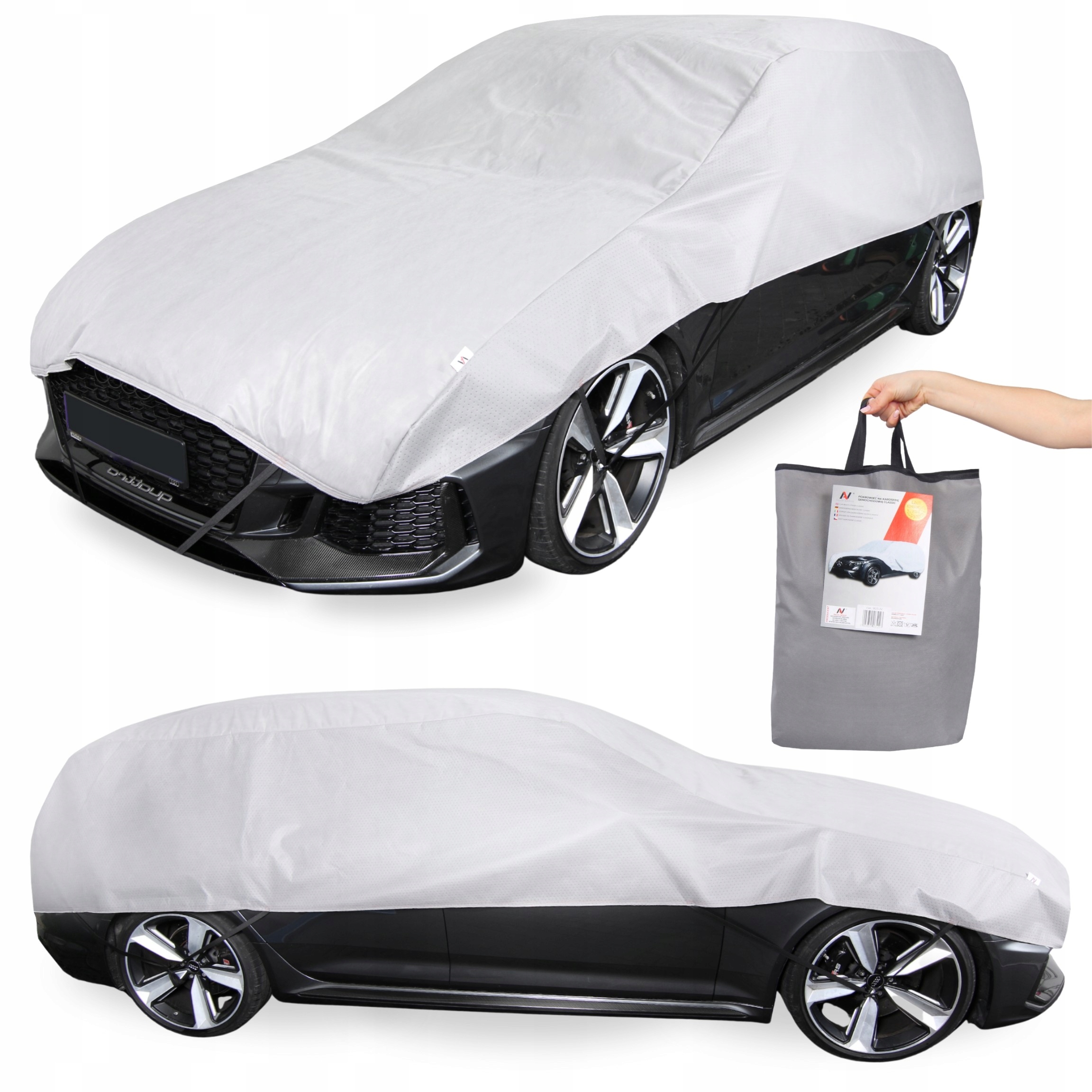 Protipožární autoplachta Hatchback S Antigradový polopotah