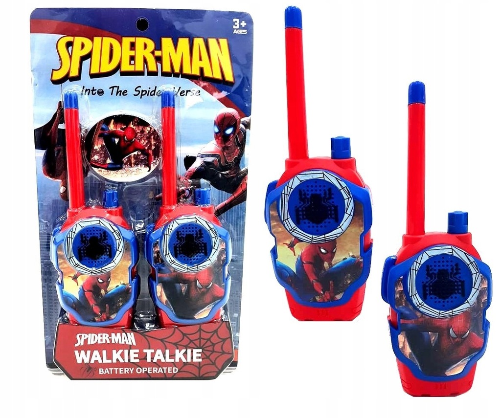 LEXIBOOK 2SZT SPIDEY WALKIE TALKIE SPIDER-MAN DLA DZIECI