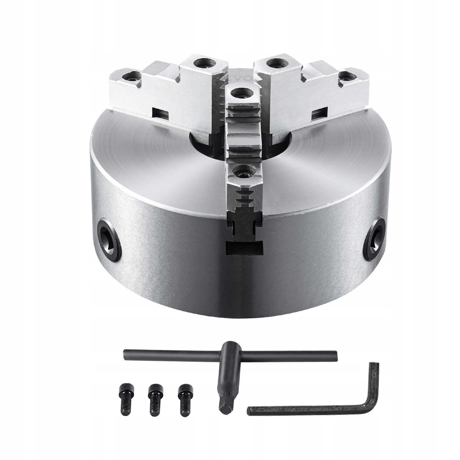 Vevor Tříčelisťový Soustružnický Držák K11-200 200 MM, Samostředící, Prémiový