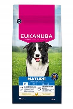 Levně Eukanuba Dog Mature Medium rich in fresh Chicken 15kg