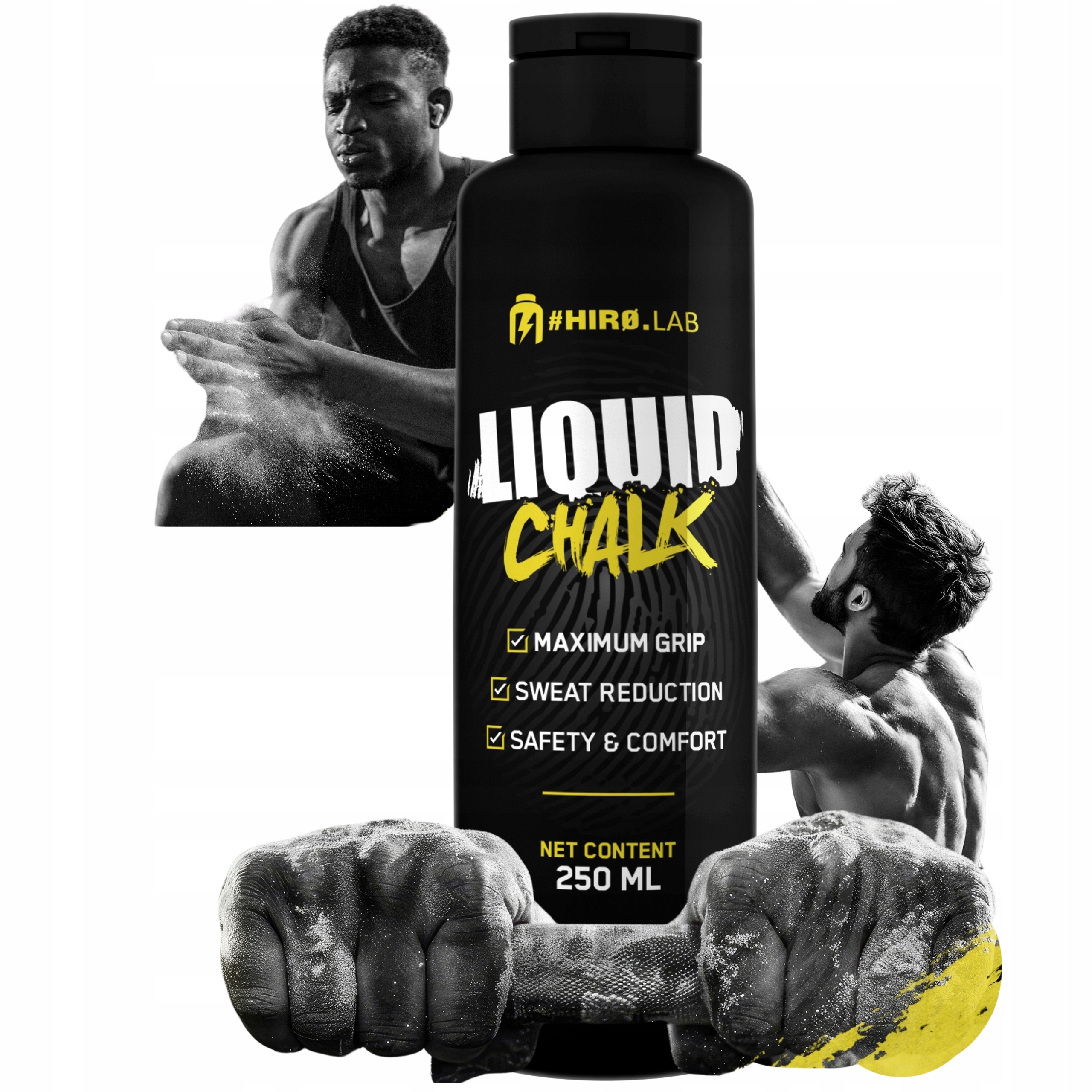 Magnezja Płyn Chalk Liquid 250ml Crossfit Wspinaczka Chwyt Hiro.lab