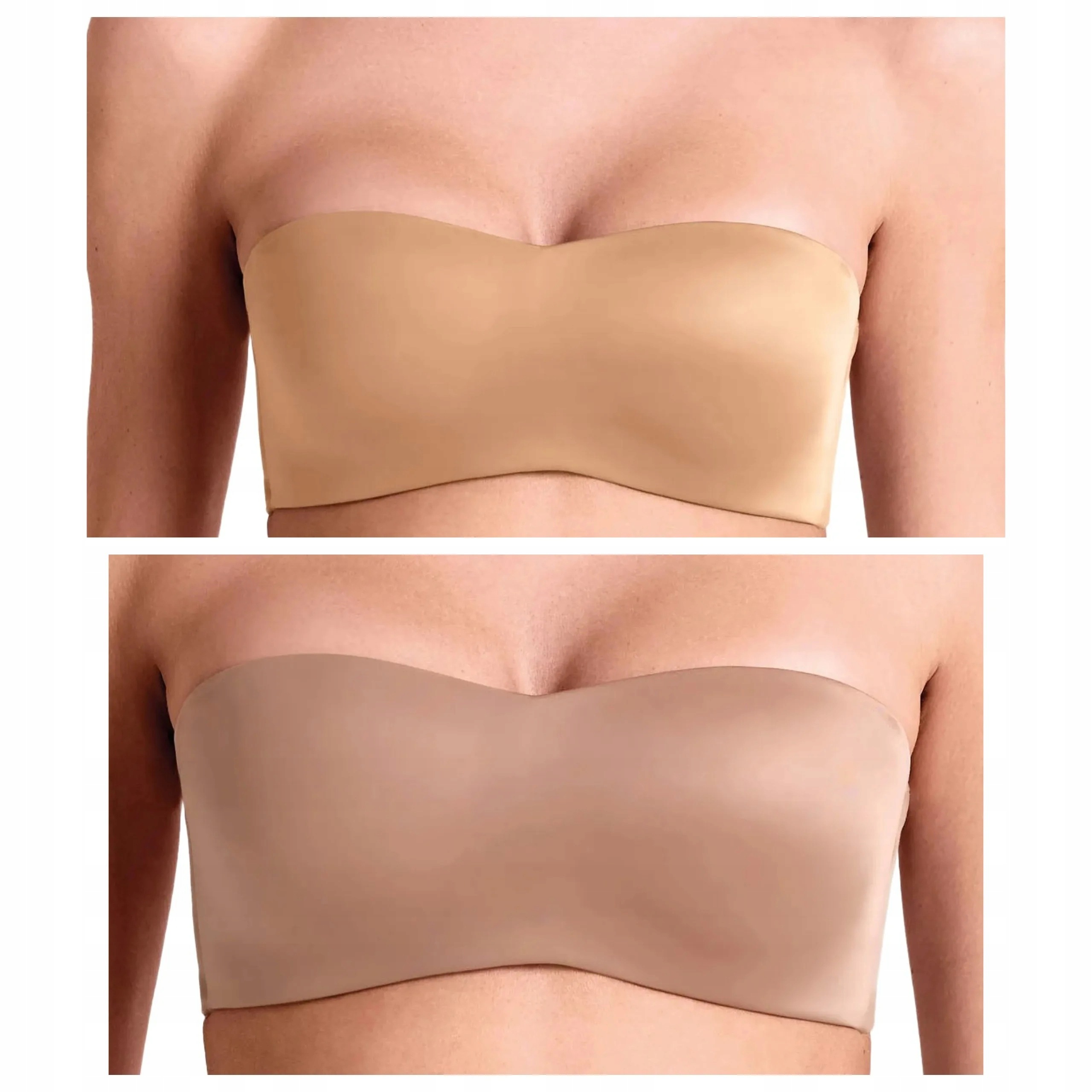 2 ks Podprsenka Lormar Feel Ultrashine zlatá hnědá S