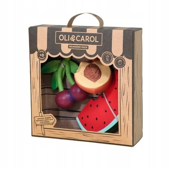Oli and Carol Zestaw Prezentowy Gryzaków dla Niemowląt Fruit Salad