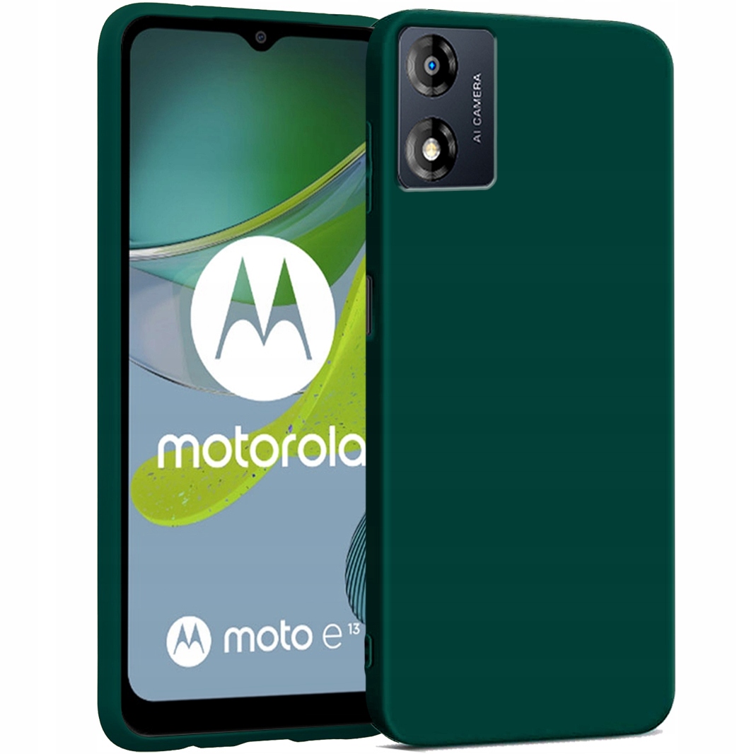 ETUI MATOWE SLIM do MOTOROLA MOTO E13 + SZKŁO 9H