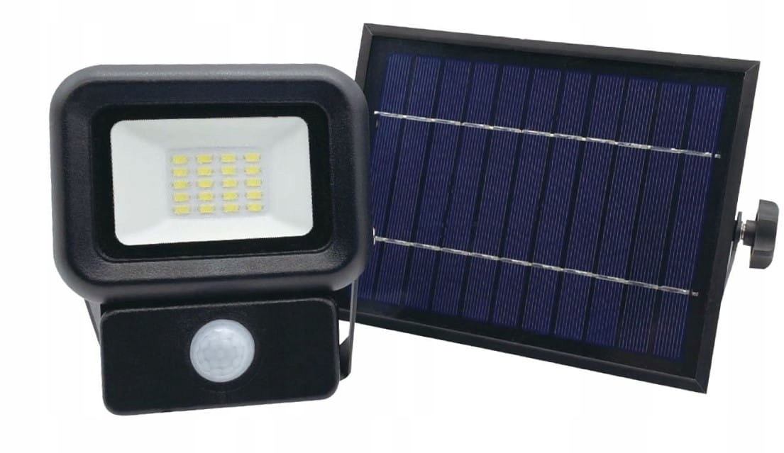 10W солнечный светодиодный прожектор с датчиком движения