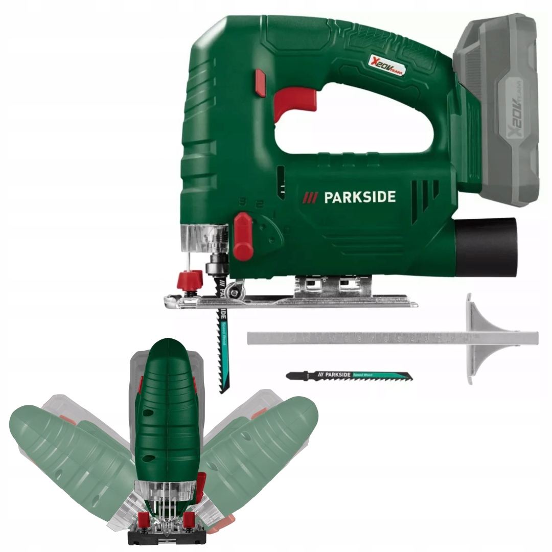 Wyrzynarka Parkside 20V Psta 20-LI A1 3-STOPNIOWA Regulacja 6 Kątów Led