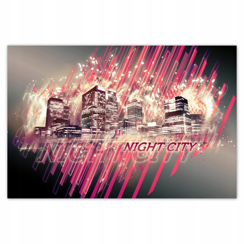 

Plakaty 60x40 City at night