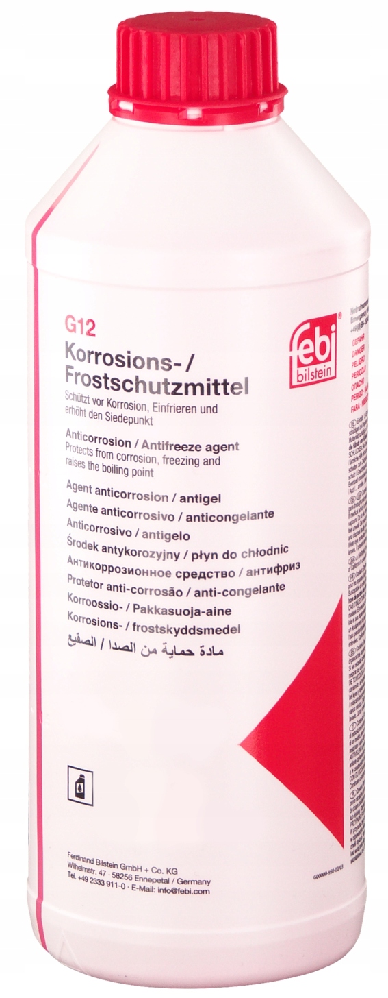 

Febi Bilstein Płyn Do Chłodnic G12 Czerwony 1L