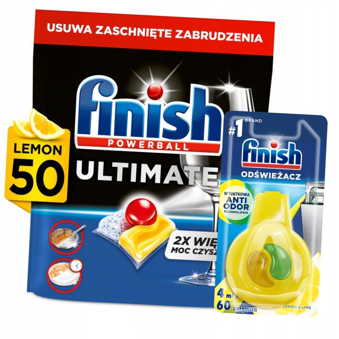 Levně Finish Ulitmate Kapsle do myčky 50 Deo