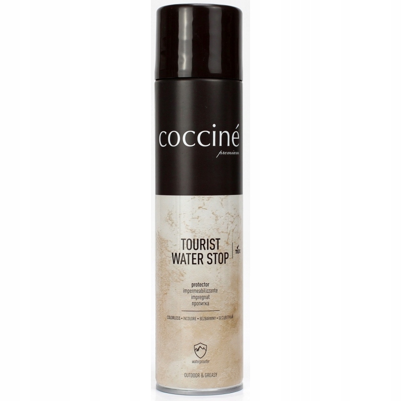 ZESTAW IMPREGNAT DO BUTÓW WODOODPORNY SPRAY WATER STOP + MAGICZNA GĄBKA Marka Coccine