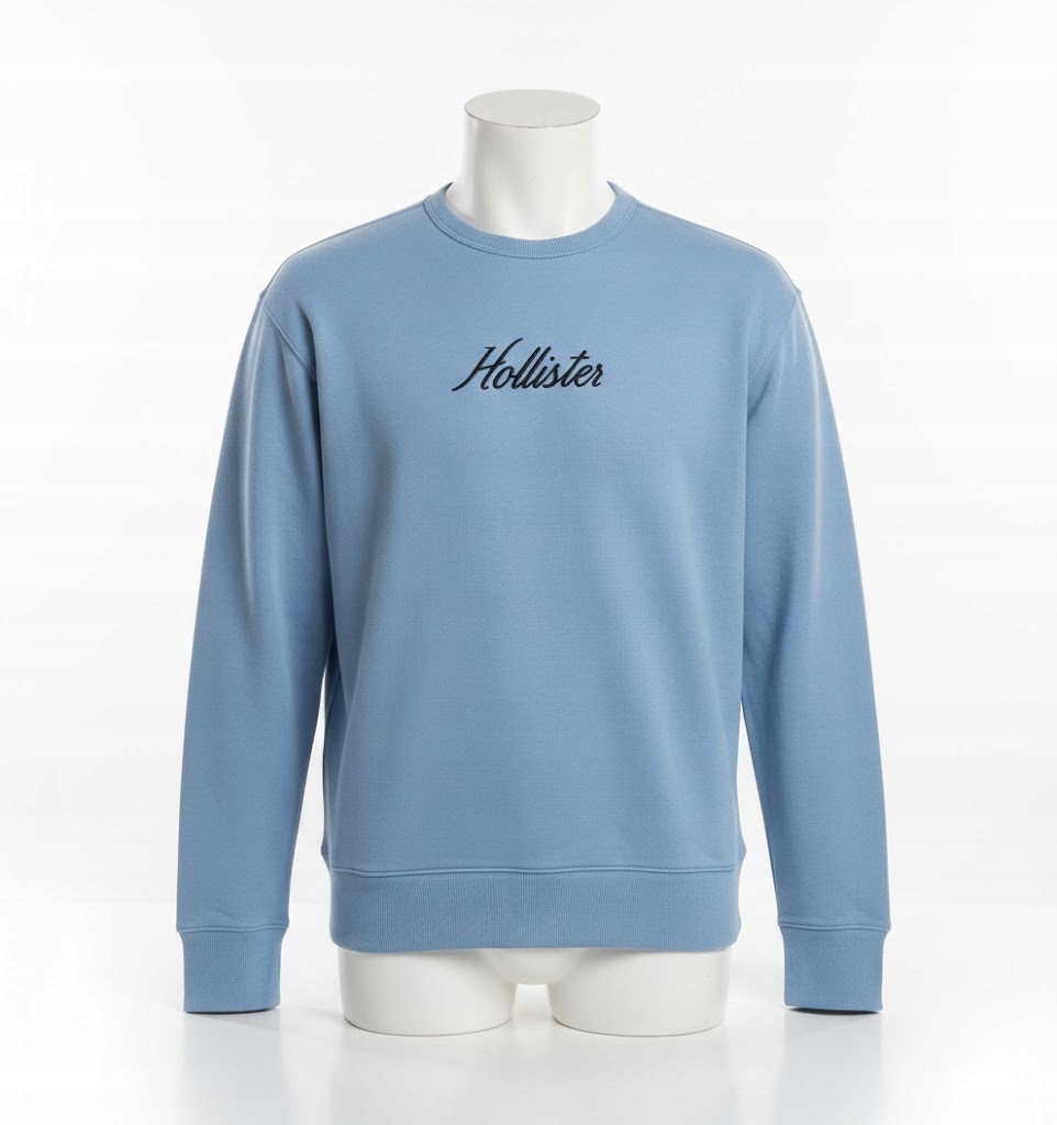 mikina Hollister modrá L abercrombie