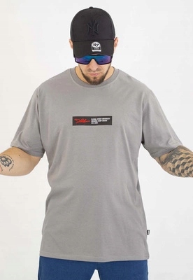 Tričko Diil Frame šedo-černé