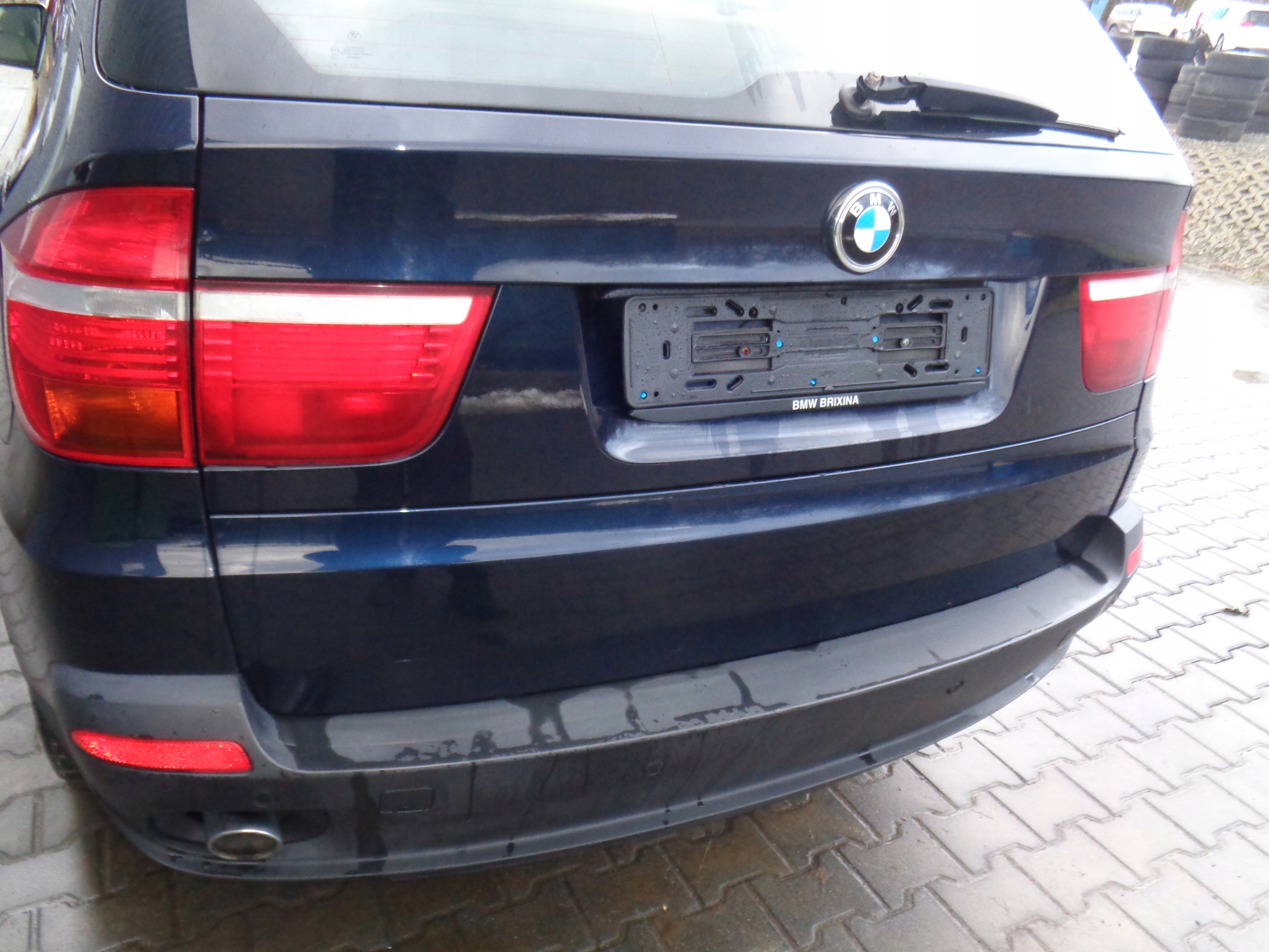 BMW X5 E70 trunk door boot MONACOBLAU METALLIC 06-13r