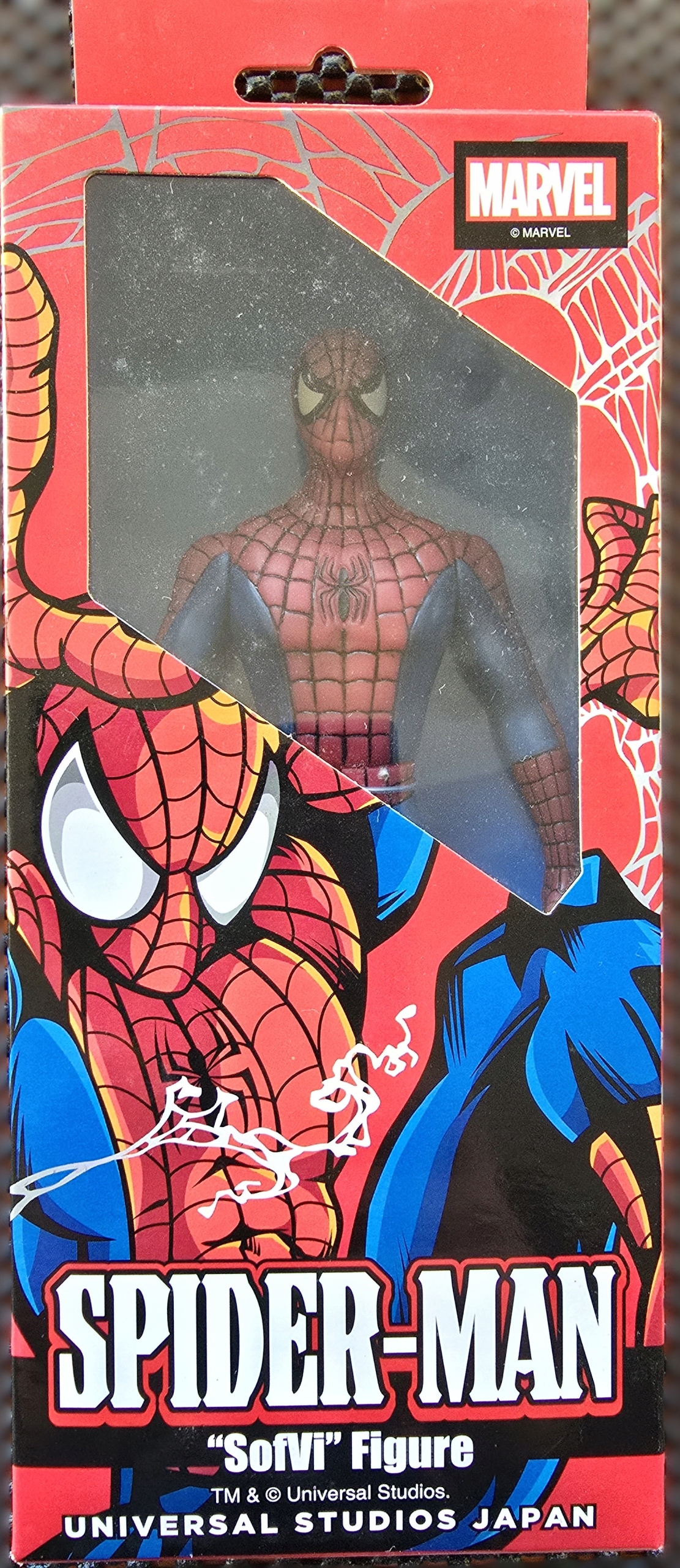 Figurka Spider-Man "SofVi" od Universal Studios Japan Unikát